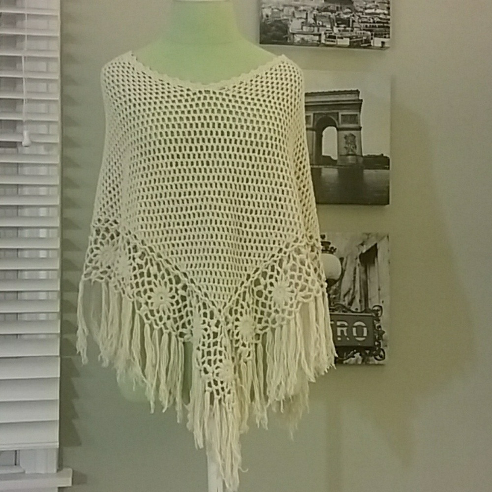White poncho